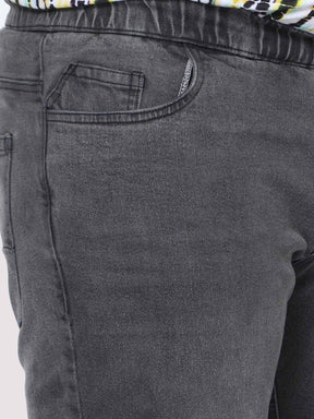 Men's Plus Size Pebble Grey Jogger Pants - Guniaa Fashions