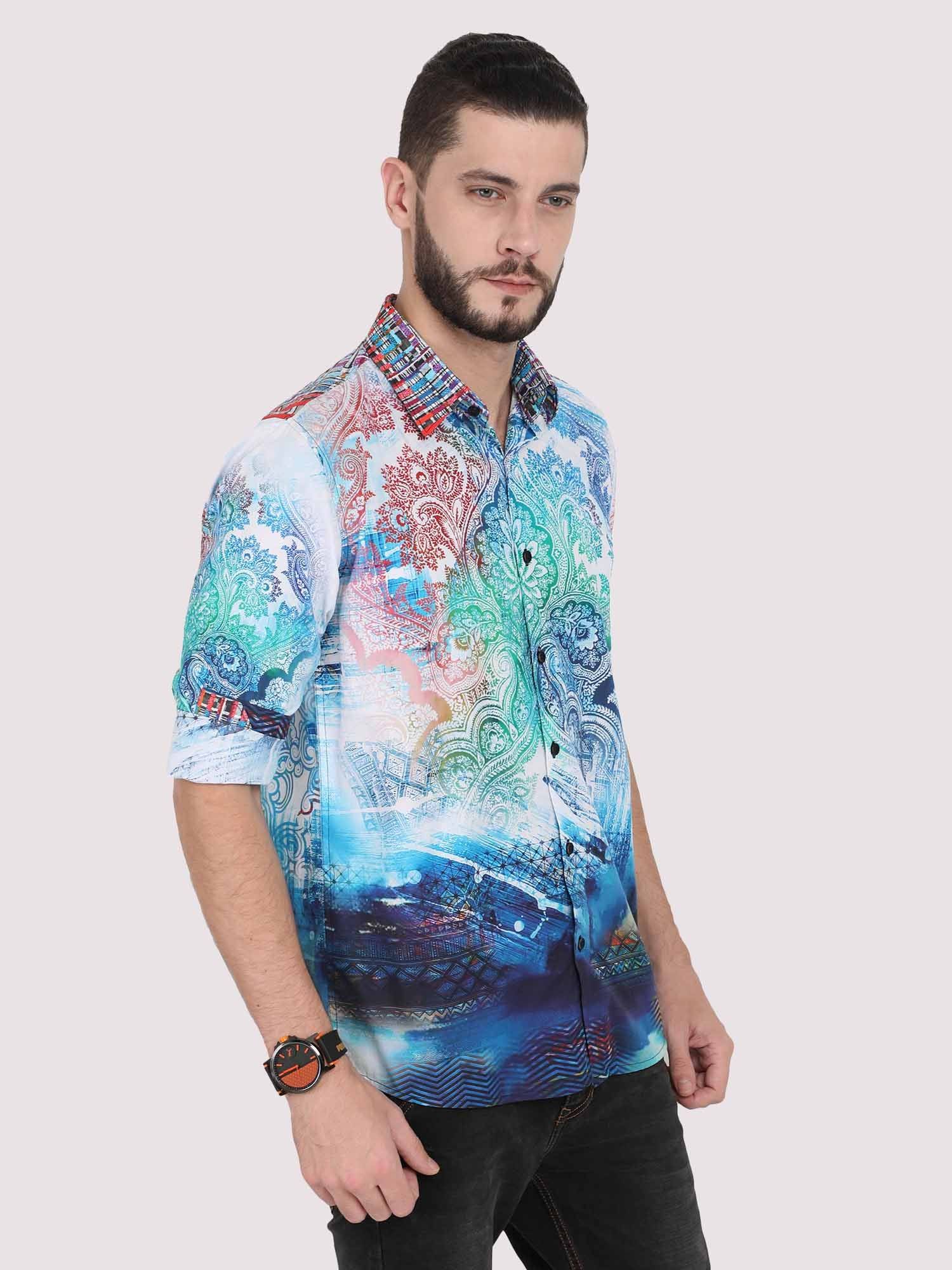 Modeliste Paisley Party Wear Shirt - Guniaa Fashions