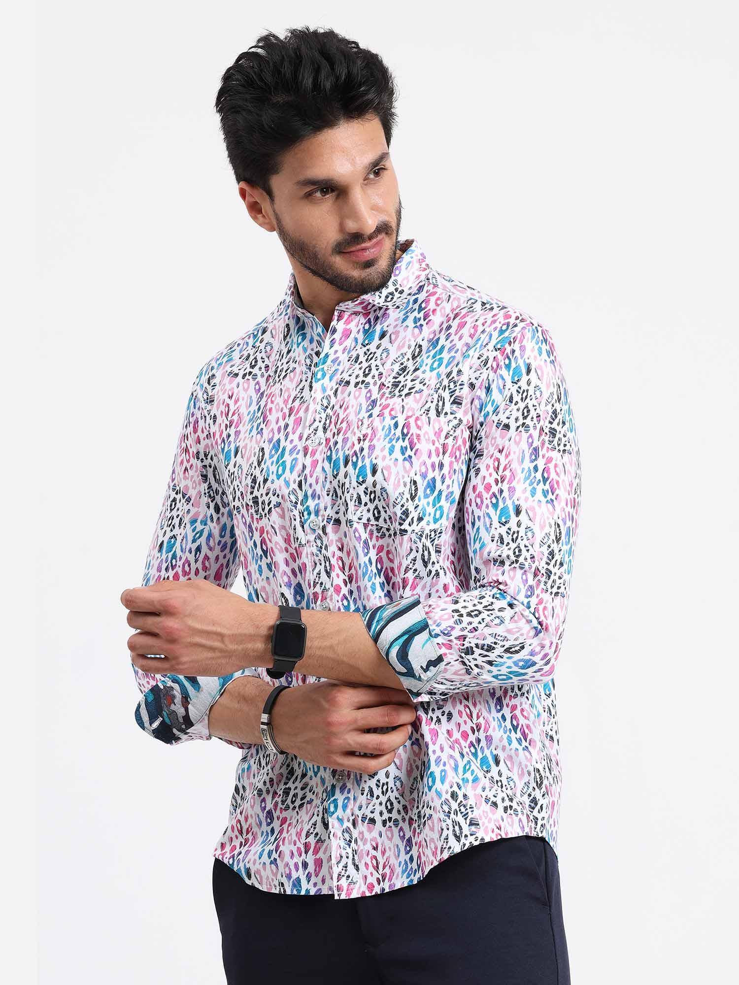 Newyork Zoomy Cotton Full Sleeve Shirt - Guniaa Fashions