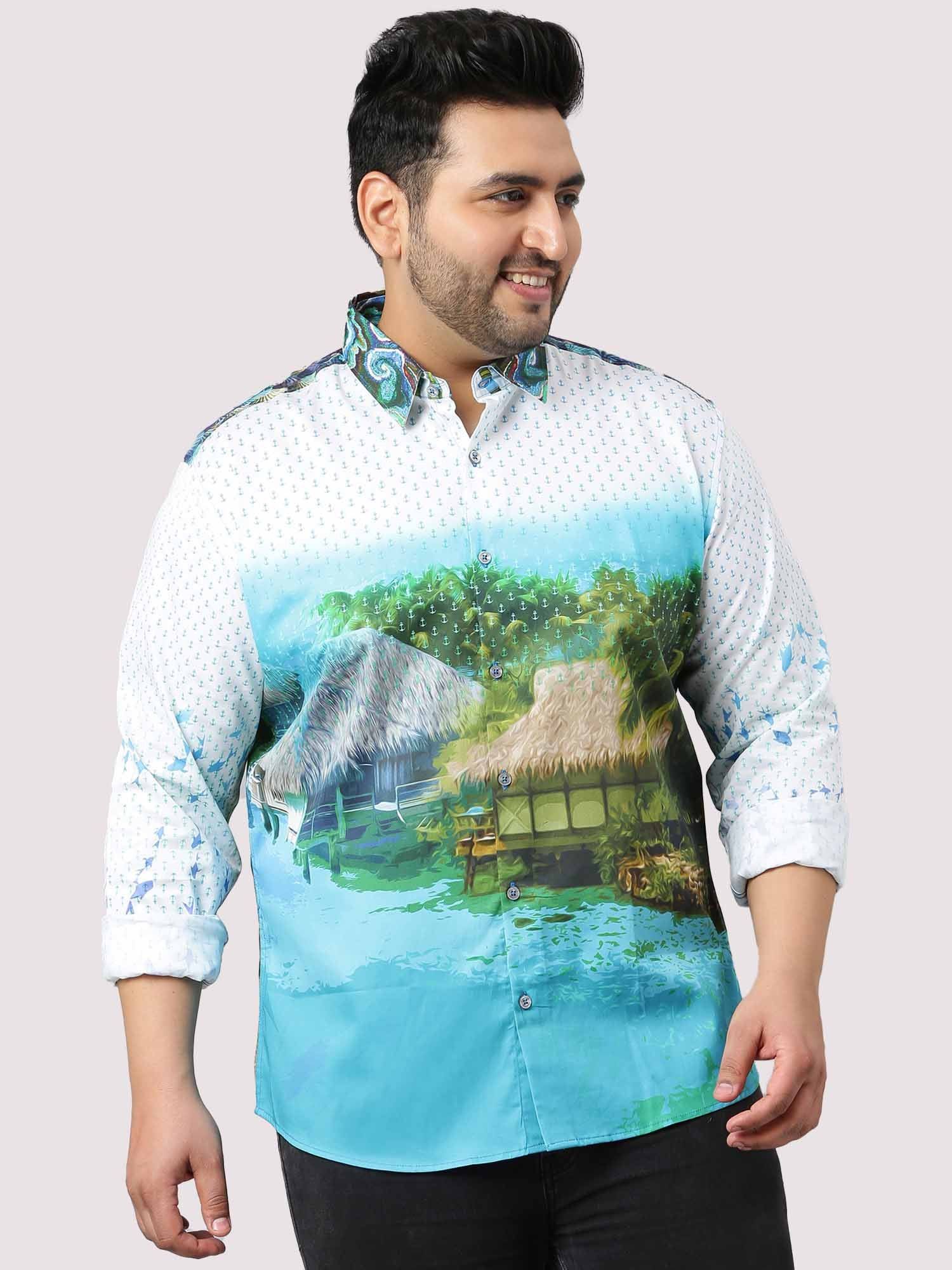 Night Out Party Wear Shirts Men's Plus Size - Guniaa Fashions