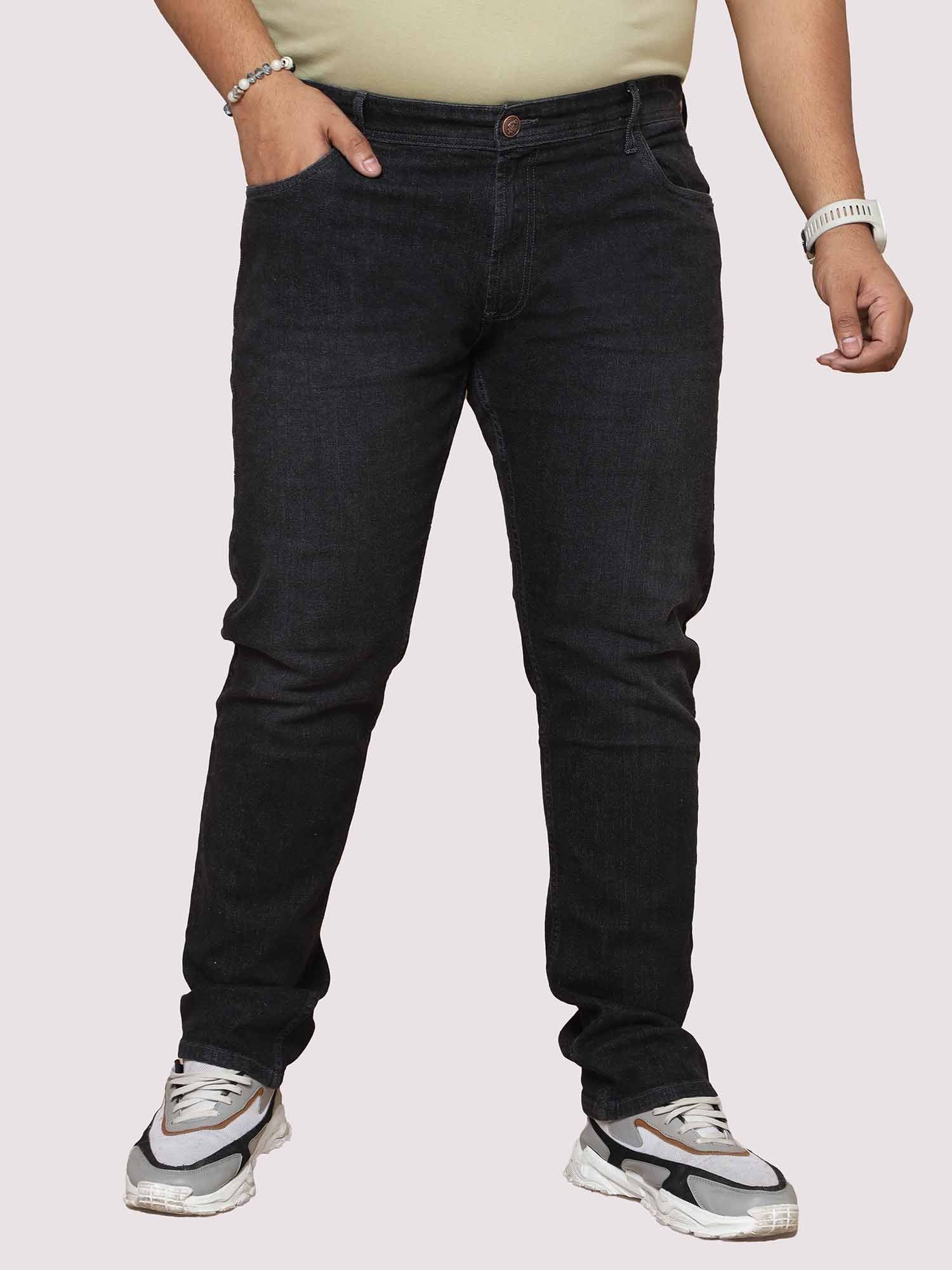 Pebble Grey Jeans Men's Plus Size - Guniaa Fashions