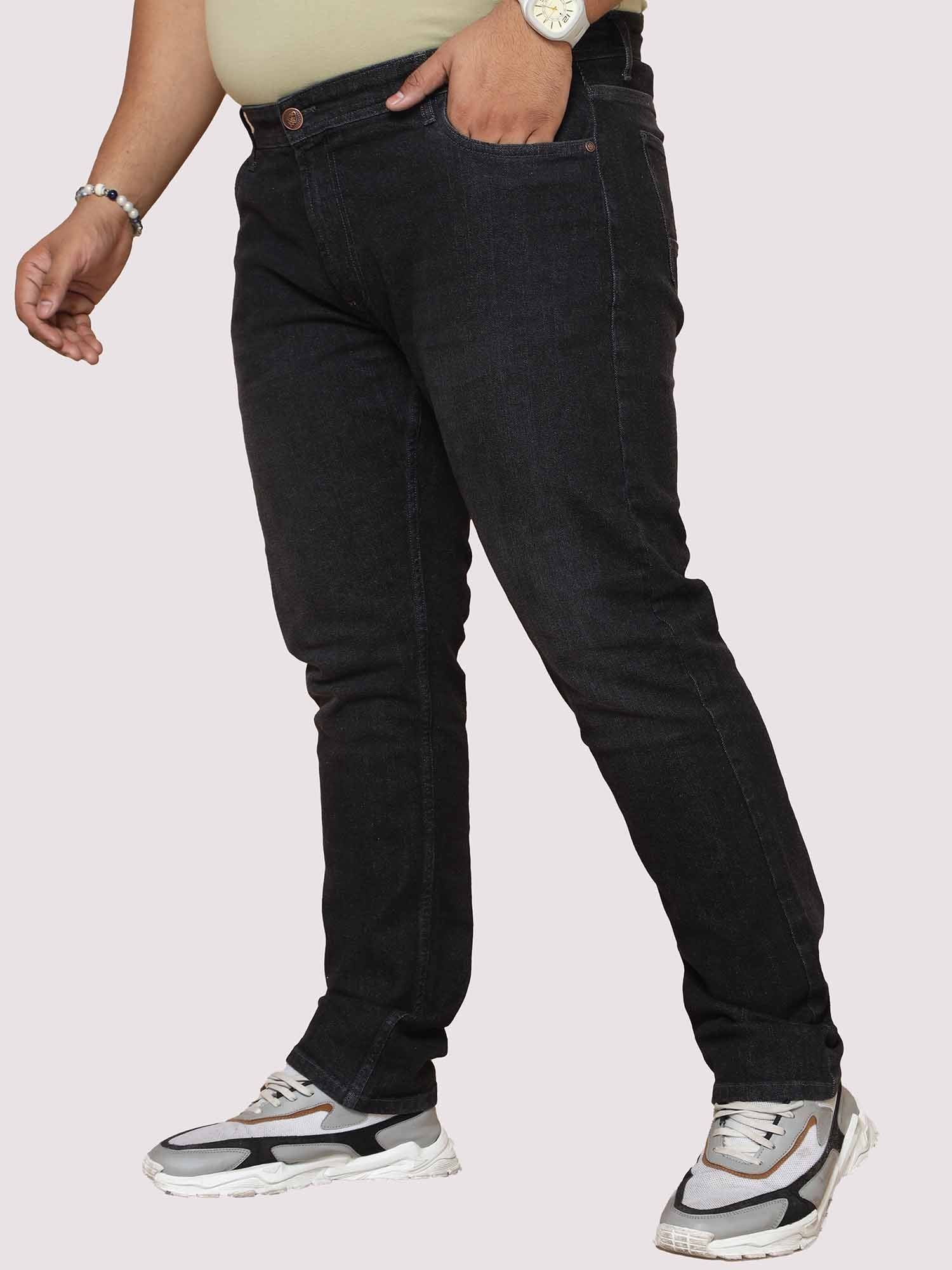 Pebble Grey Jeans Men's Plus Size - Guniaa Fashions