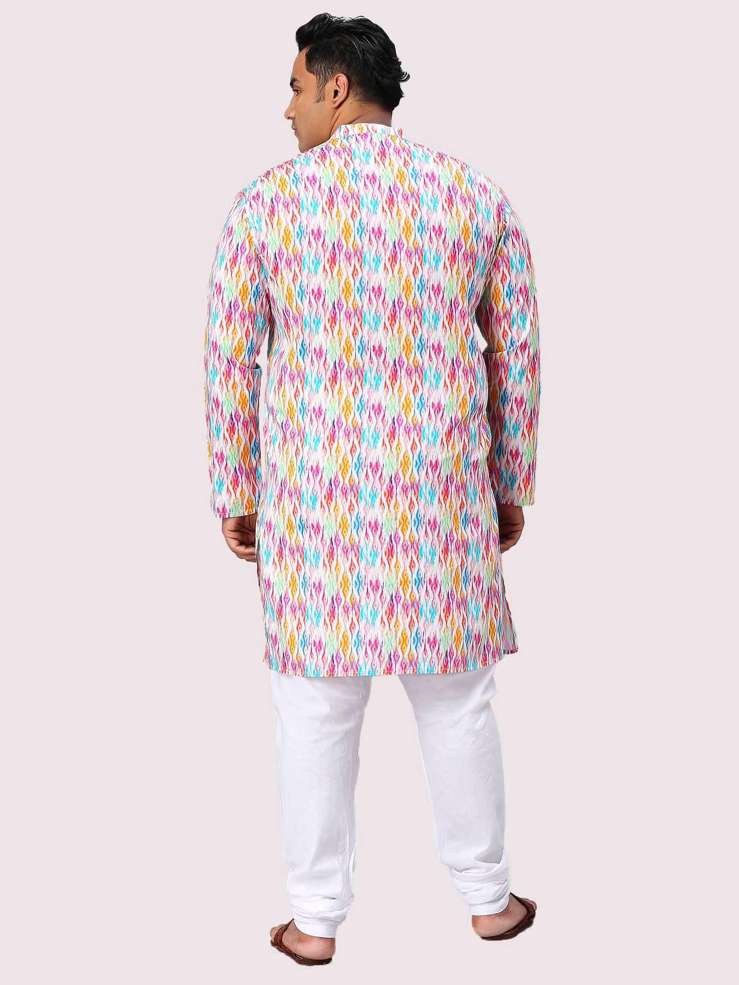 Raas Digital Printed Men's Plus Size Kurta - Guniaa Fashions