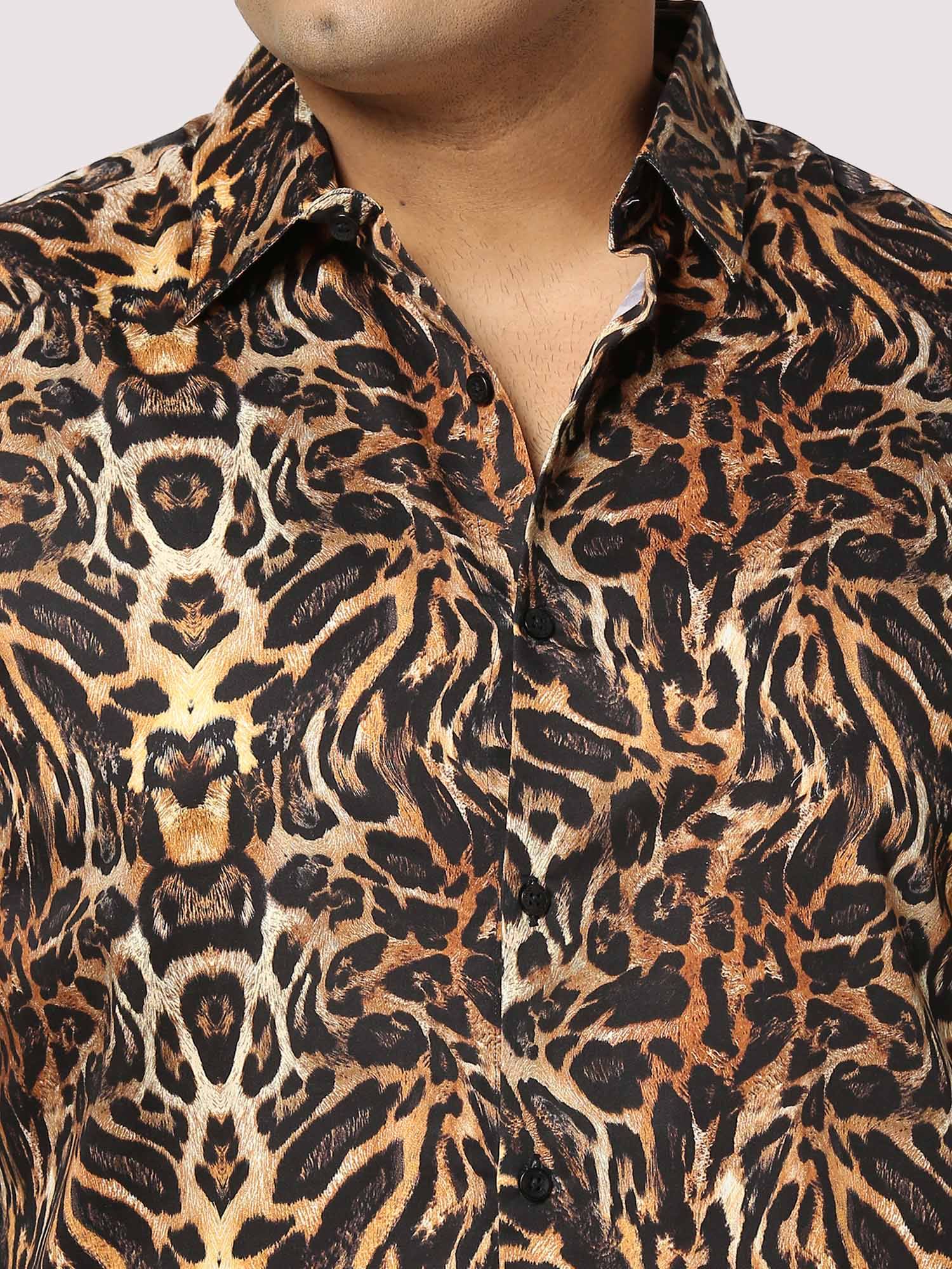 Rage Digital Printed Half Shirt Men's Plus Size - Guniaa Fashions