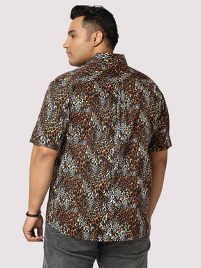 Roar Half Sleeve Digital Printed Shirt - Guniaa Fashions