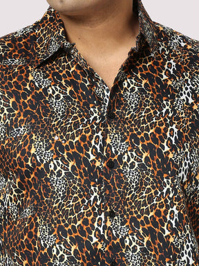 Roar Half Sleeve Digital Printed Shirt - Guniaa Fashions