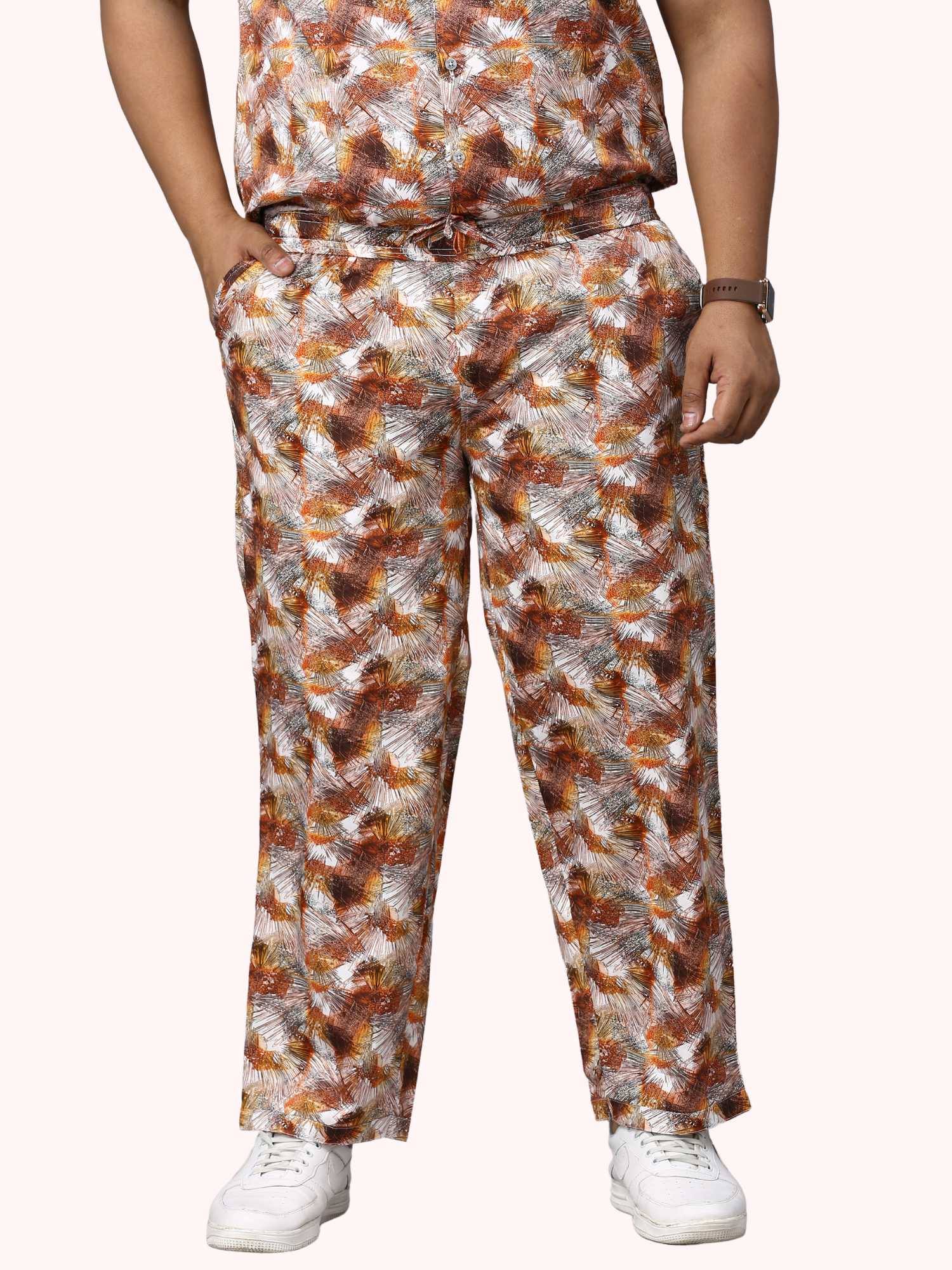 Sandstone Digital Printed Full Co-Ords Men's Plus Size - Guniaa Fashions