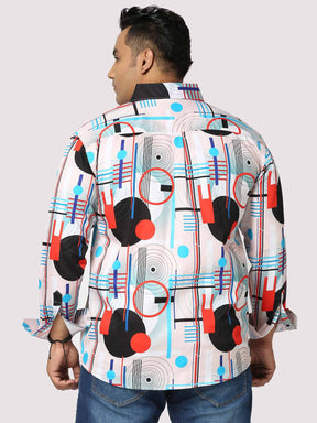 Spiral' Full Sleeve Digital Print Shirt - Guniaa Fashions