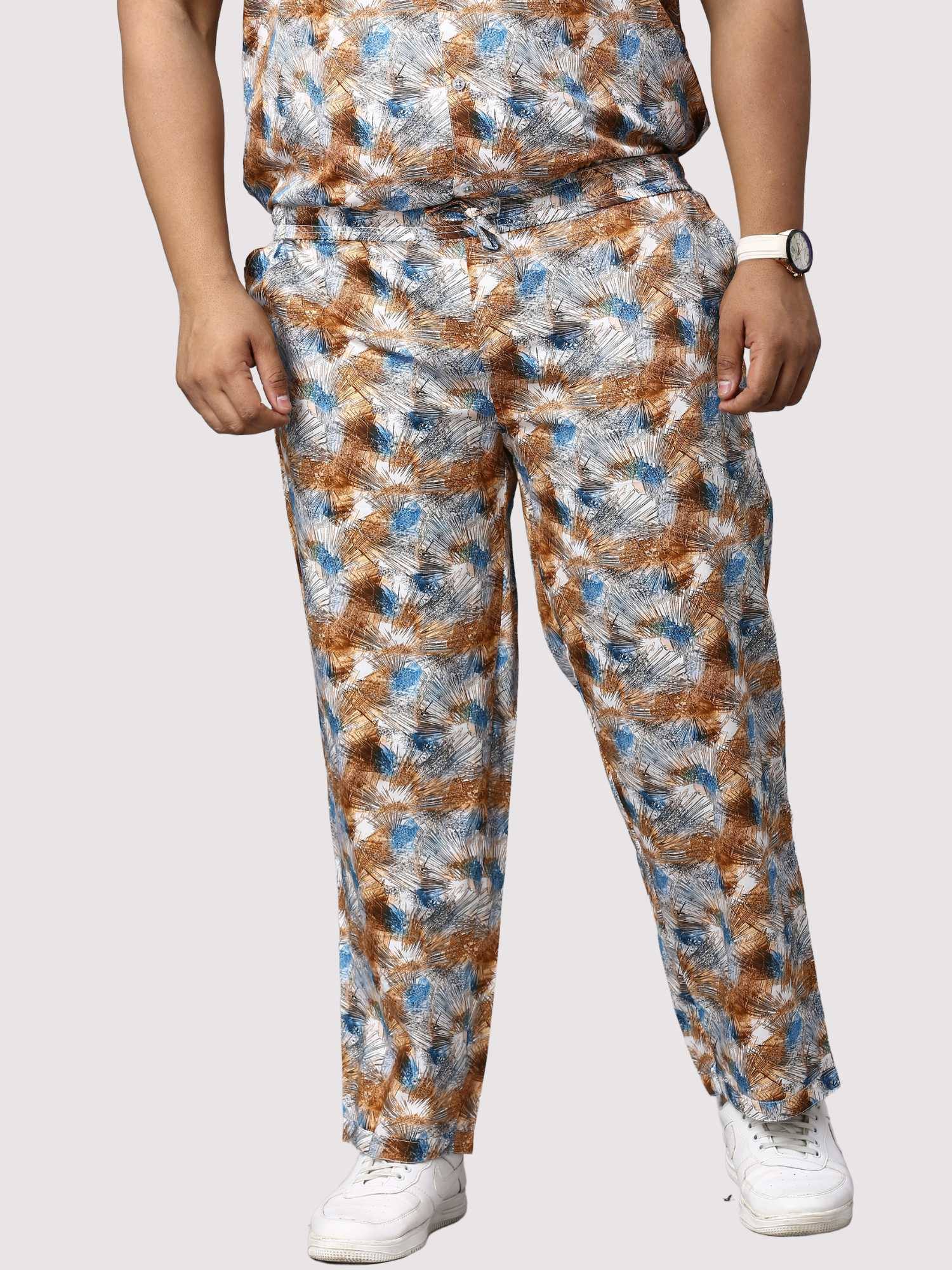 Star Dust Digital Printed Full Co-Ords Men's Plus Size - Guniaa Fashions