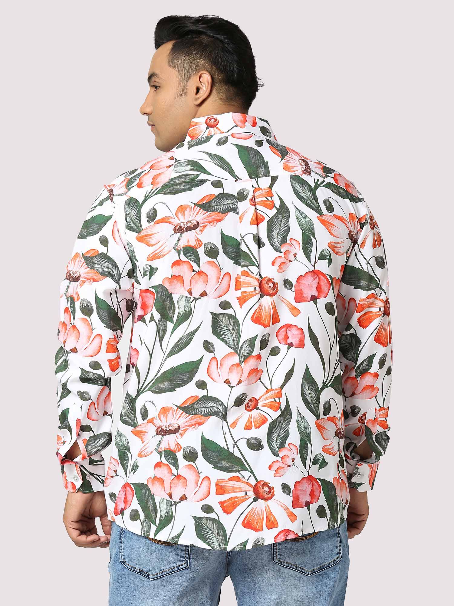 Summer Digital Printed Full Sleeve Men's Plus Size - Guniaa Fashions