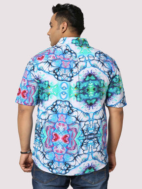 Trance Half Sleeves Digital Print Shirt - Guniaa Fashions