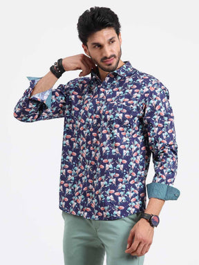 Tuliping Printed Full Sleeve Shirt - Guniaa Fashions