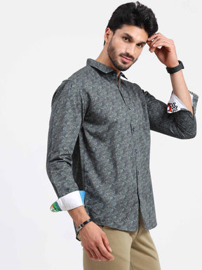 Wonder Hue Printed Full Sleeve Shirt - Guniaa Fashions