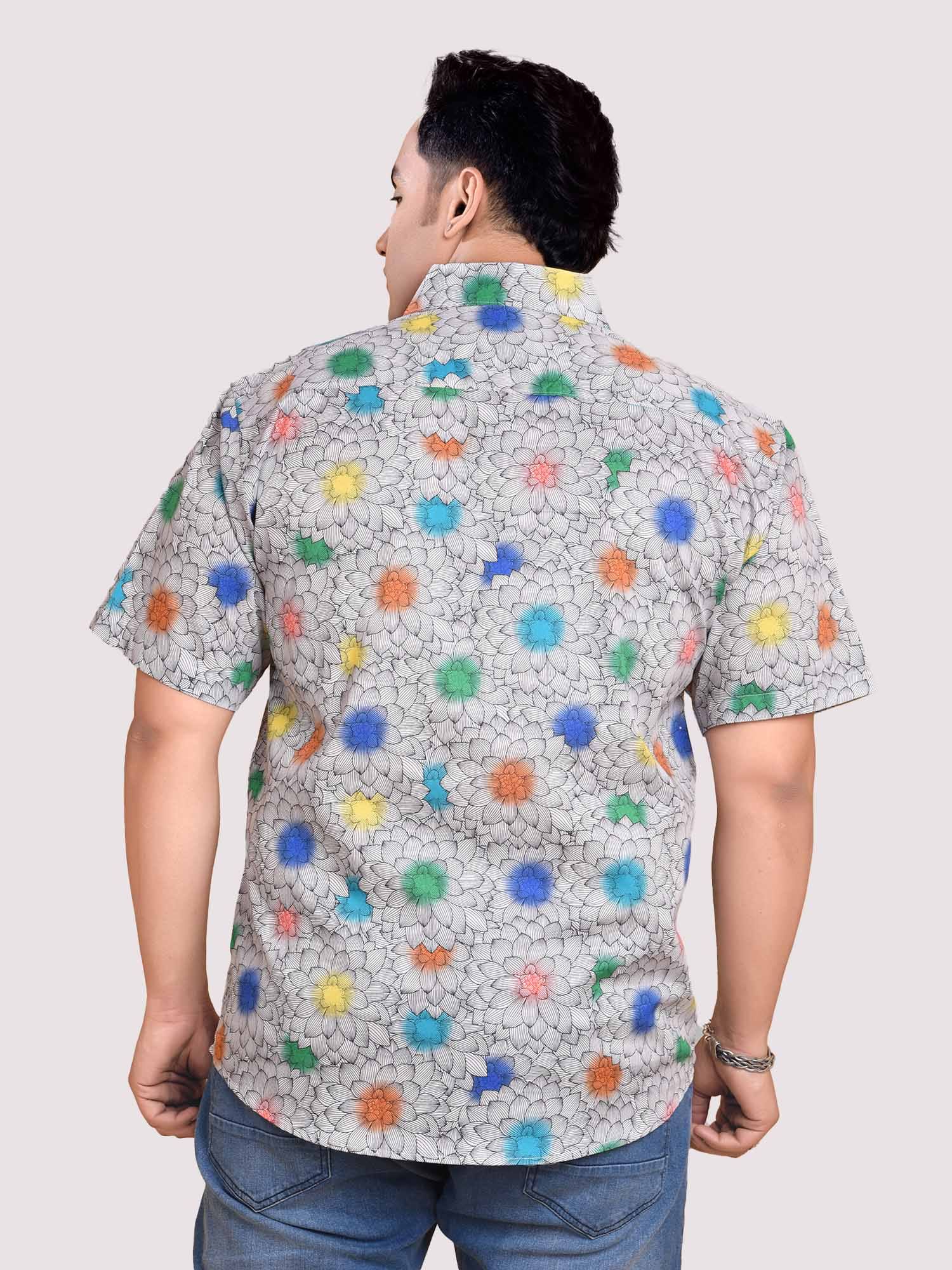 X Eric Haze graphic Digital Printed Shirt Men's Plus Size - Guniaa Fashions