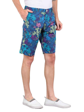 Blue Forest Digital Printed Cotton Men's Shorts - Guniaa Fashions