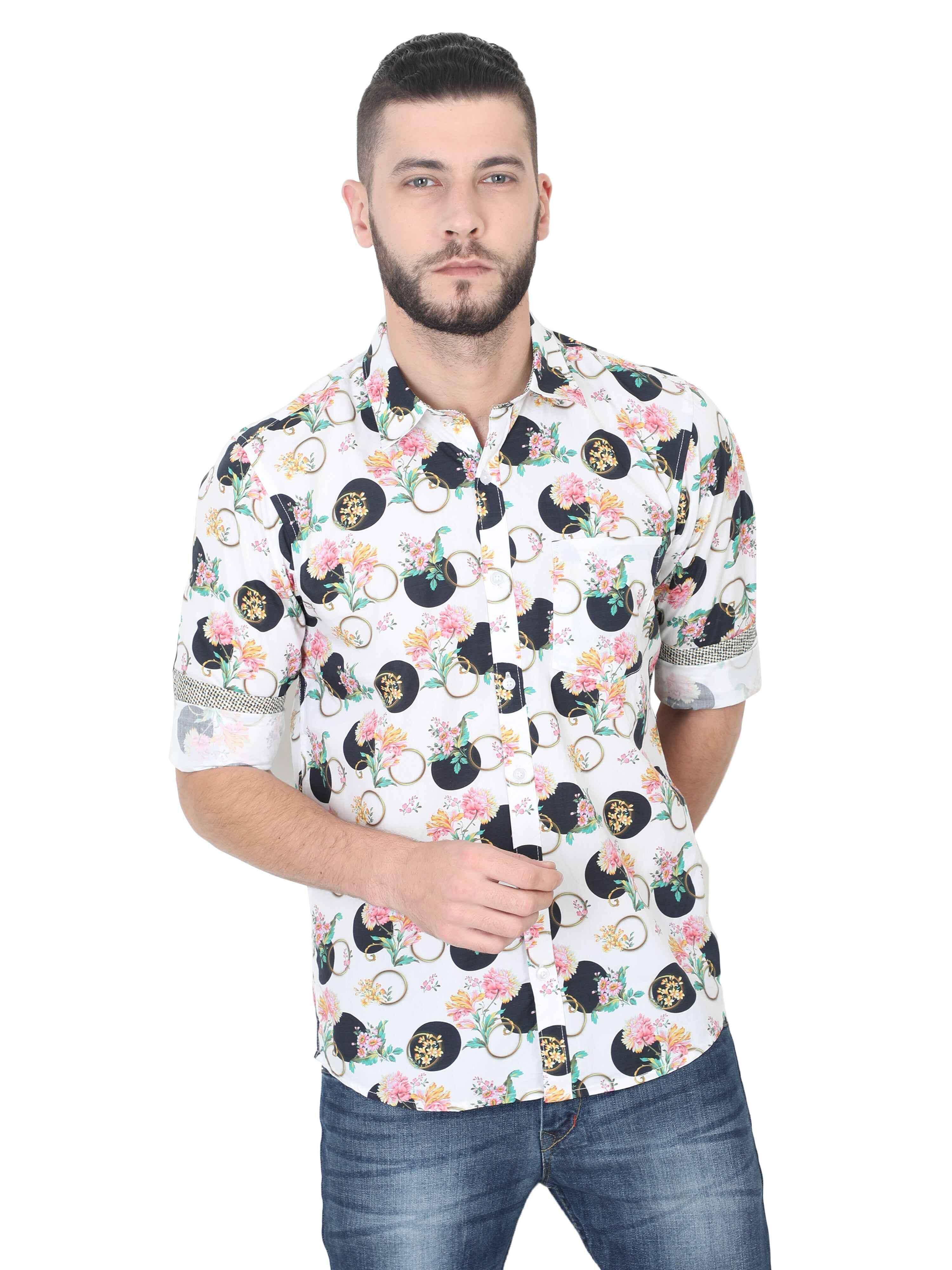 Carter Men's Floral Casual Shirt - Guniaa Fashions