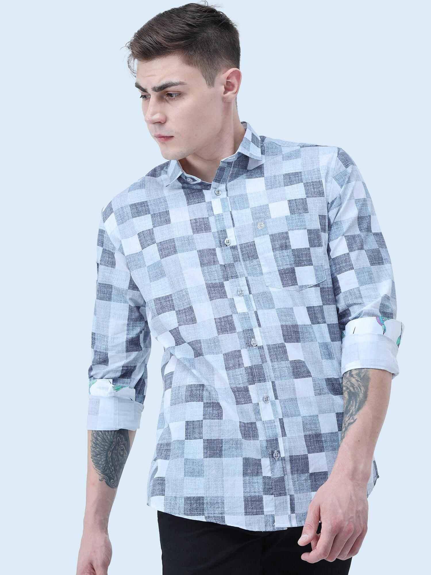 Chess Men's Casual Shirt - Guniaa Fashions