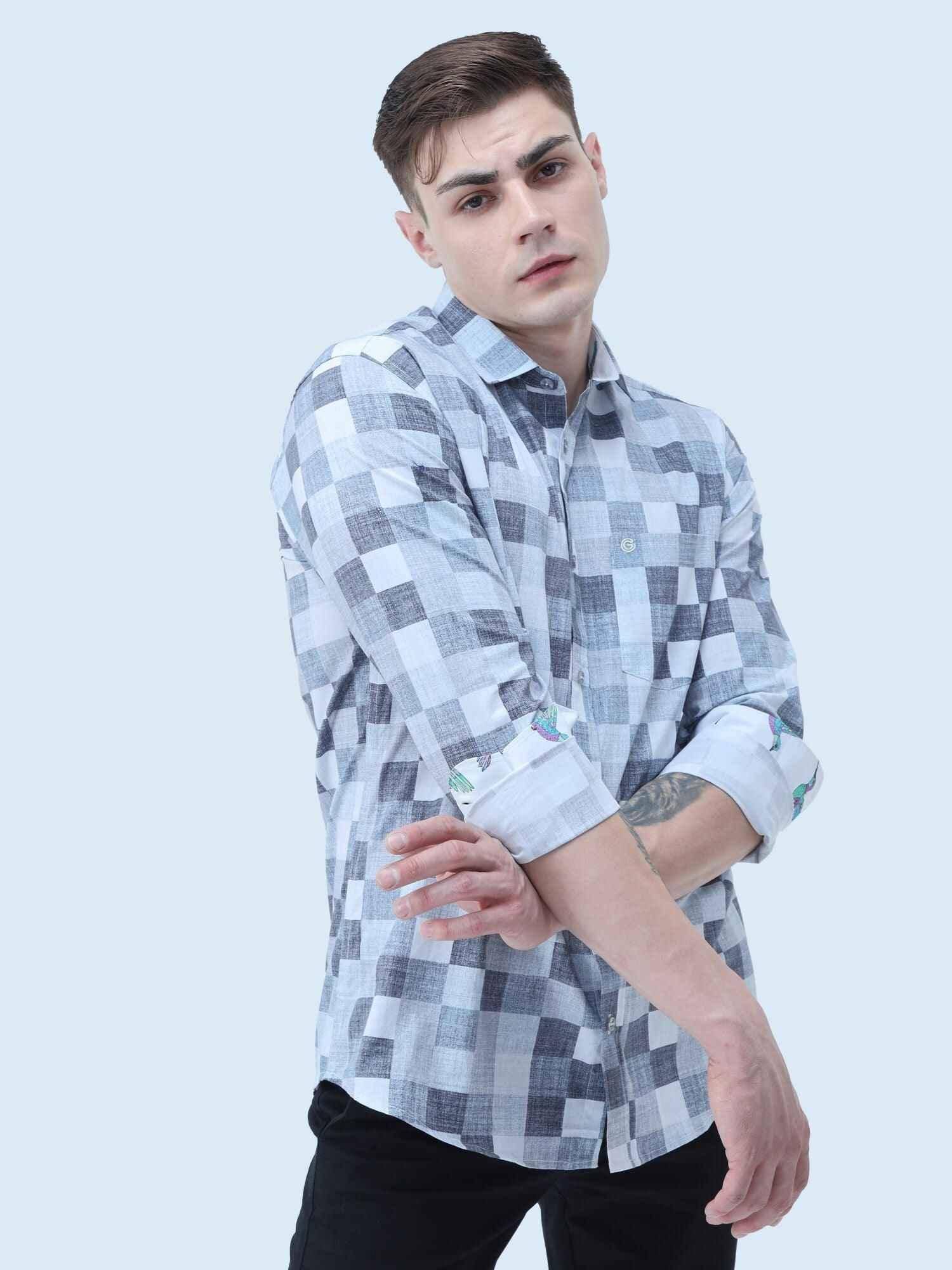 Chess Men's Casual Shirt - Guniaa Fashions