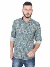 Fabian Men's Printed Casual Shirt - Guniaa Fashions