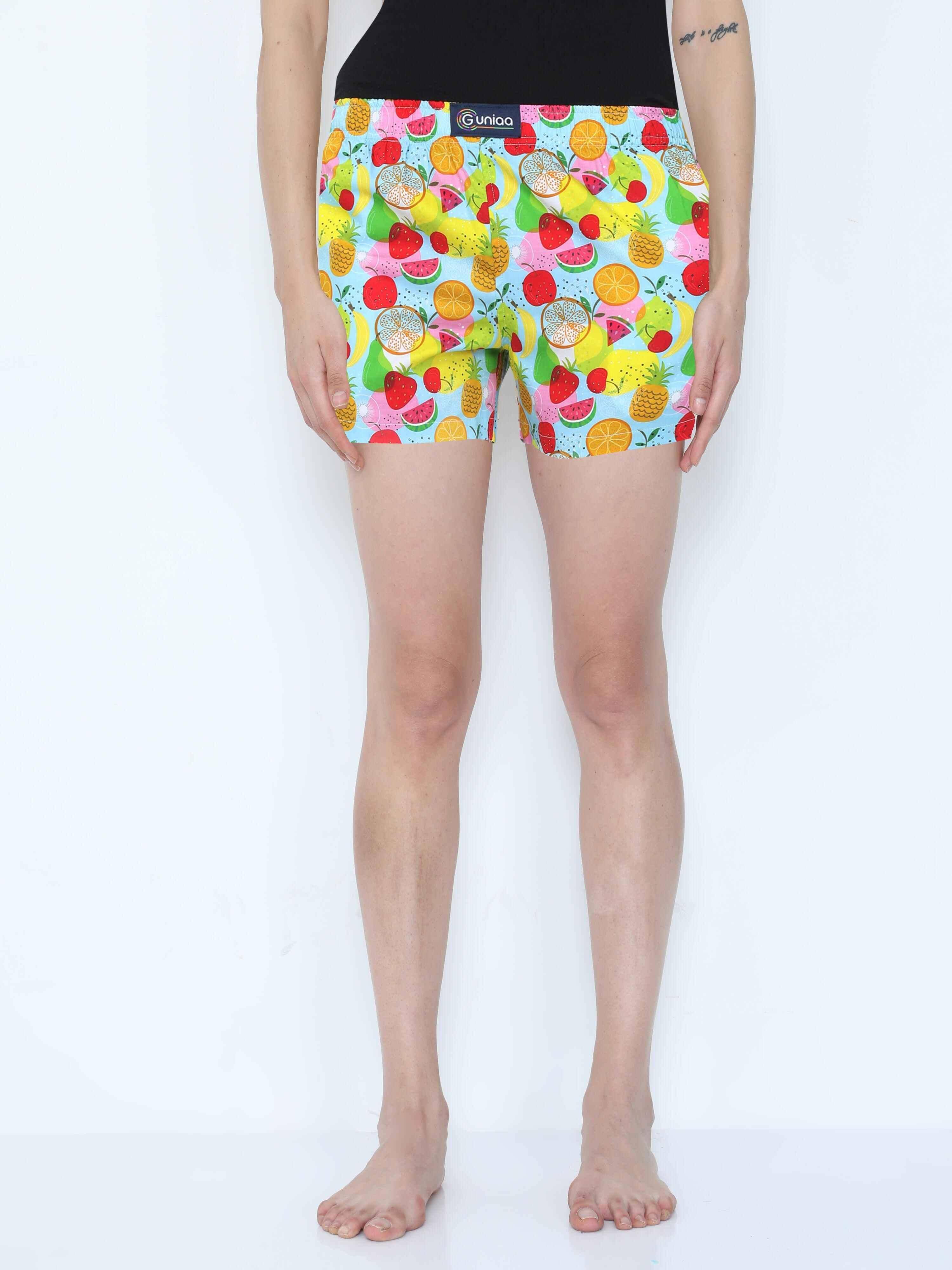 Fruits Digital Printed Boxer - Guniaa Fashions