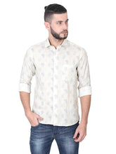 Golden Ethinic Linen Digital Printed Full sleeve Men's Plus Size - Guniaa Fashions
