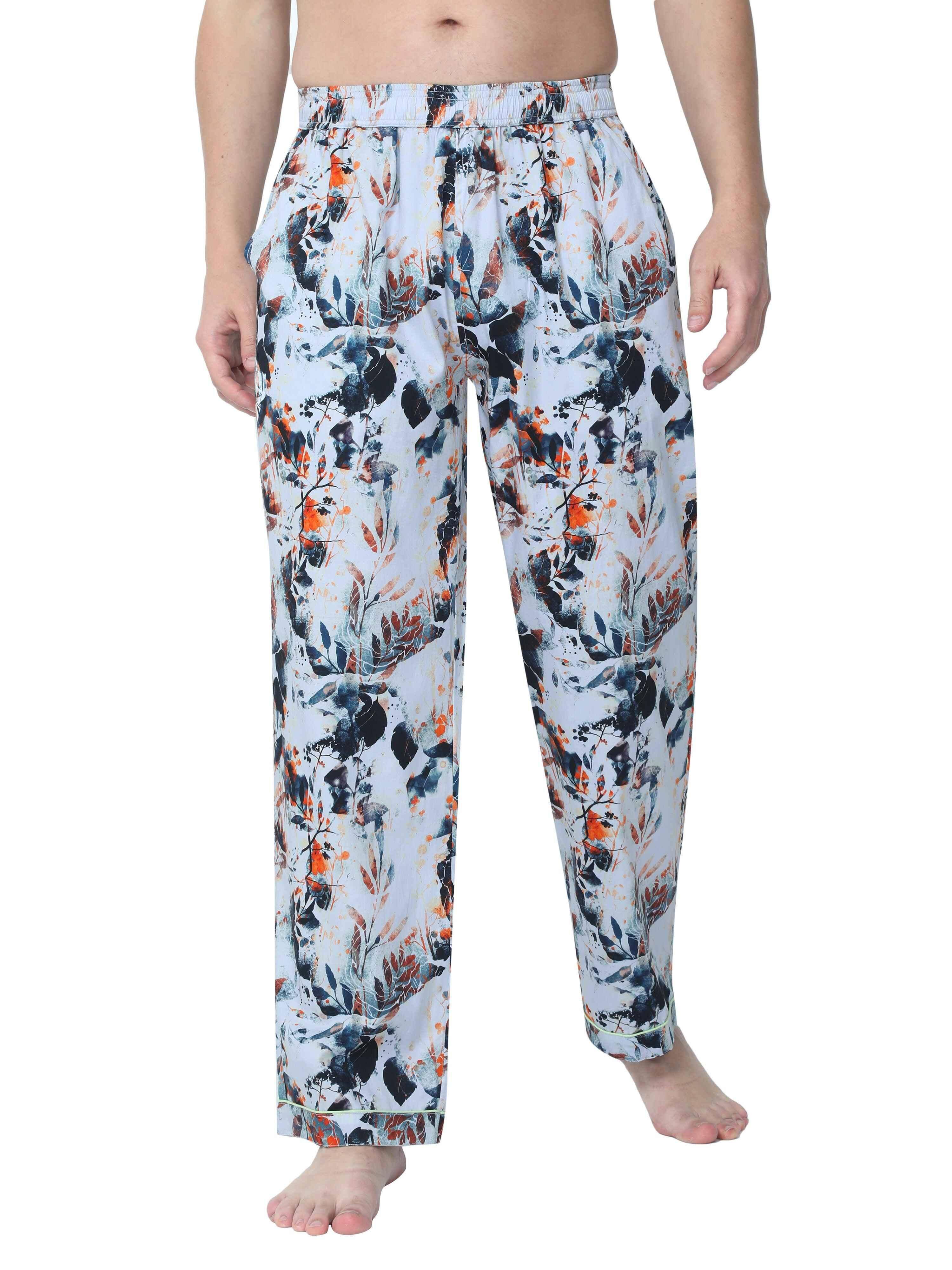 GUNIAA MEN'S JAMES PRINTED FULL PANT - Guniaa Fashions