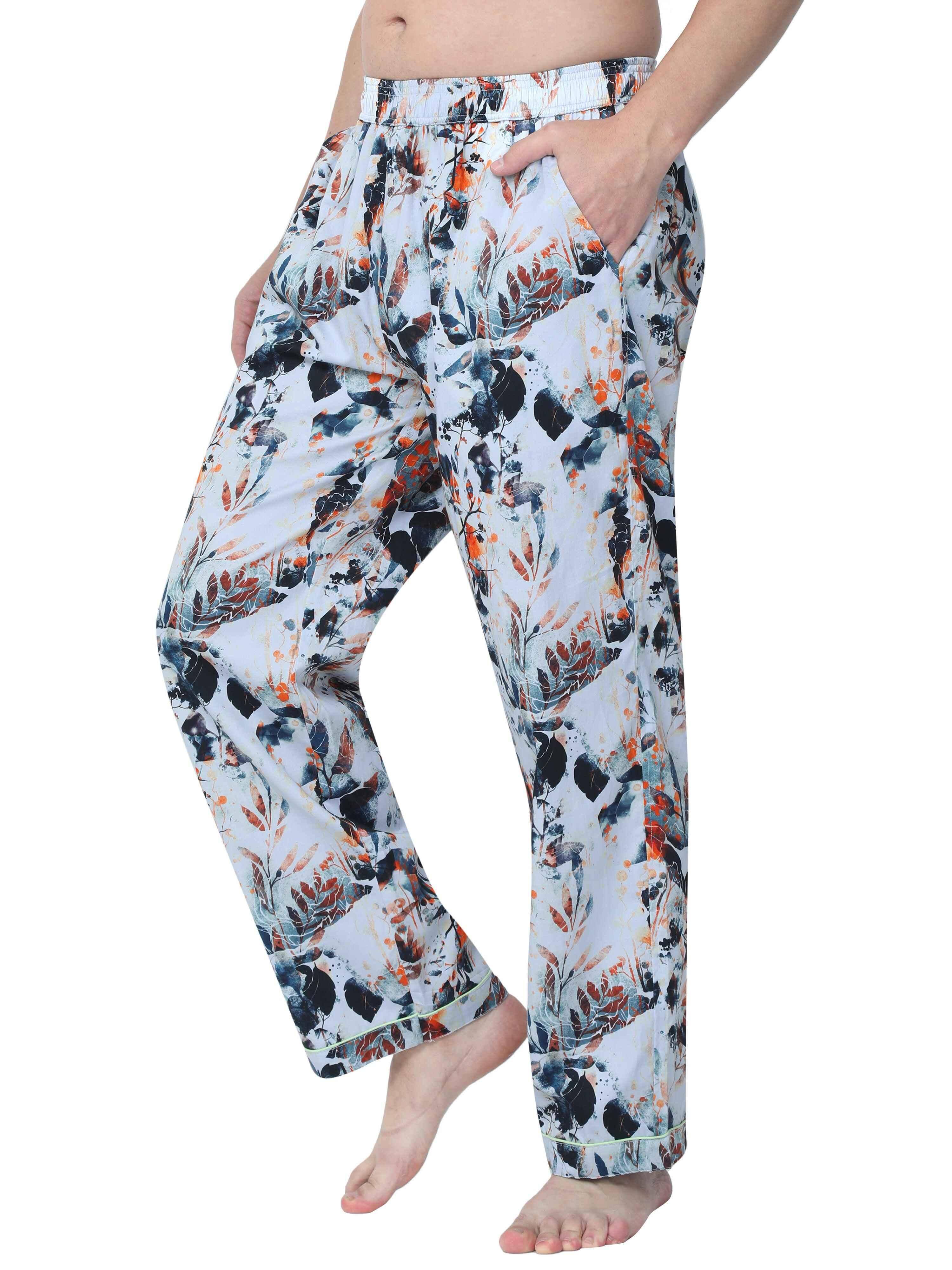 GUNIAA MEN'S JAMES PRINTED FULL PANT - Guniaa Fashions