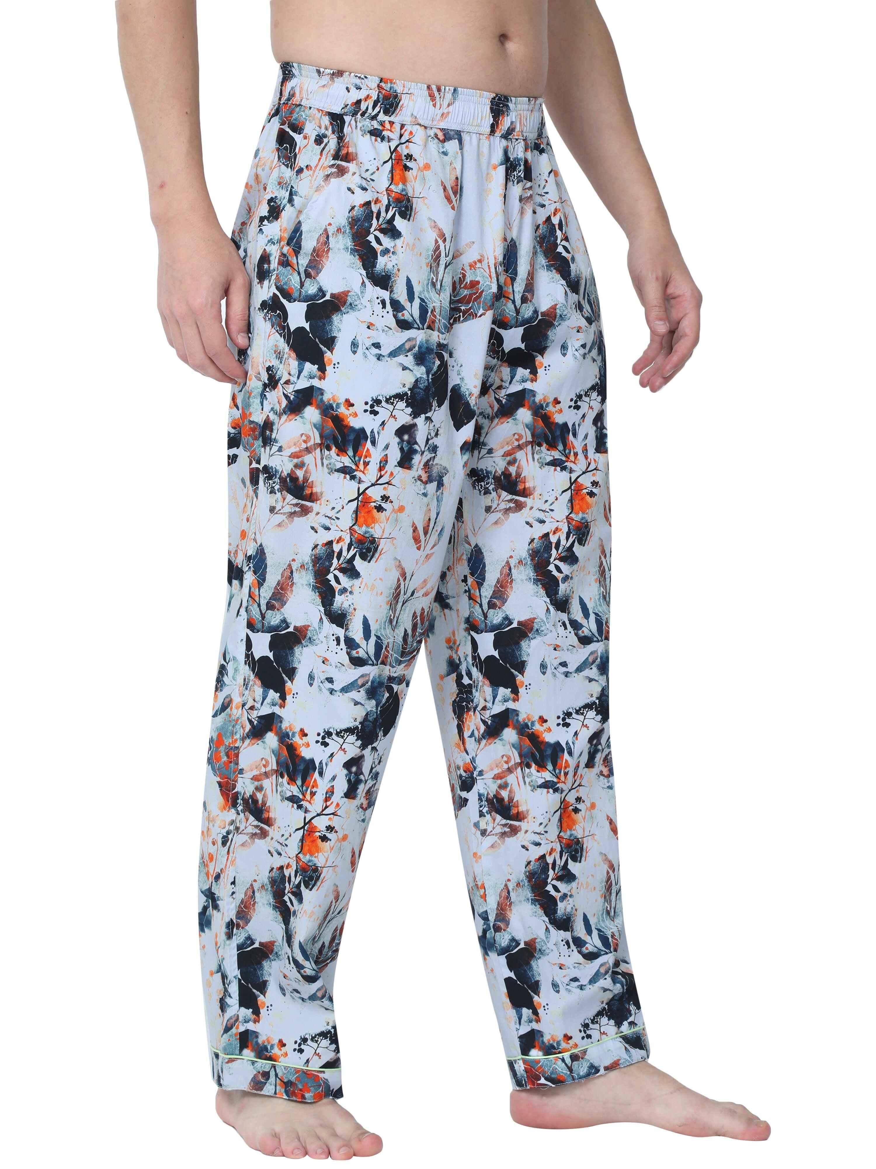 GUNIAA MEN'S JAMES PRINTED FULL PANT - Guniaa Fashions