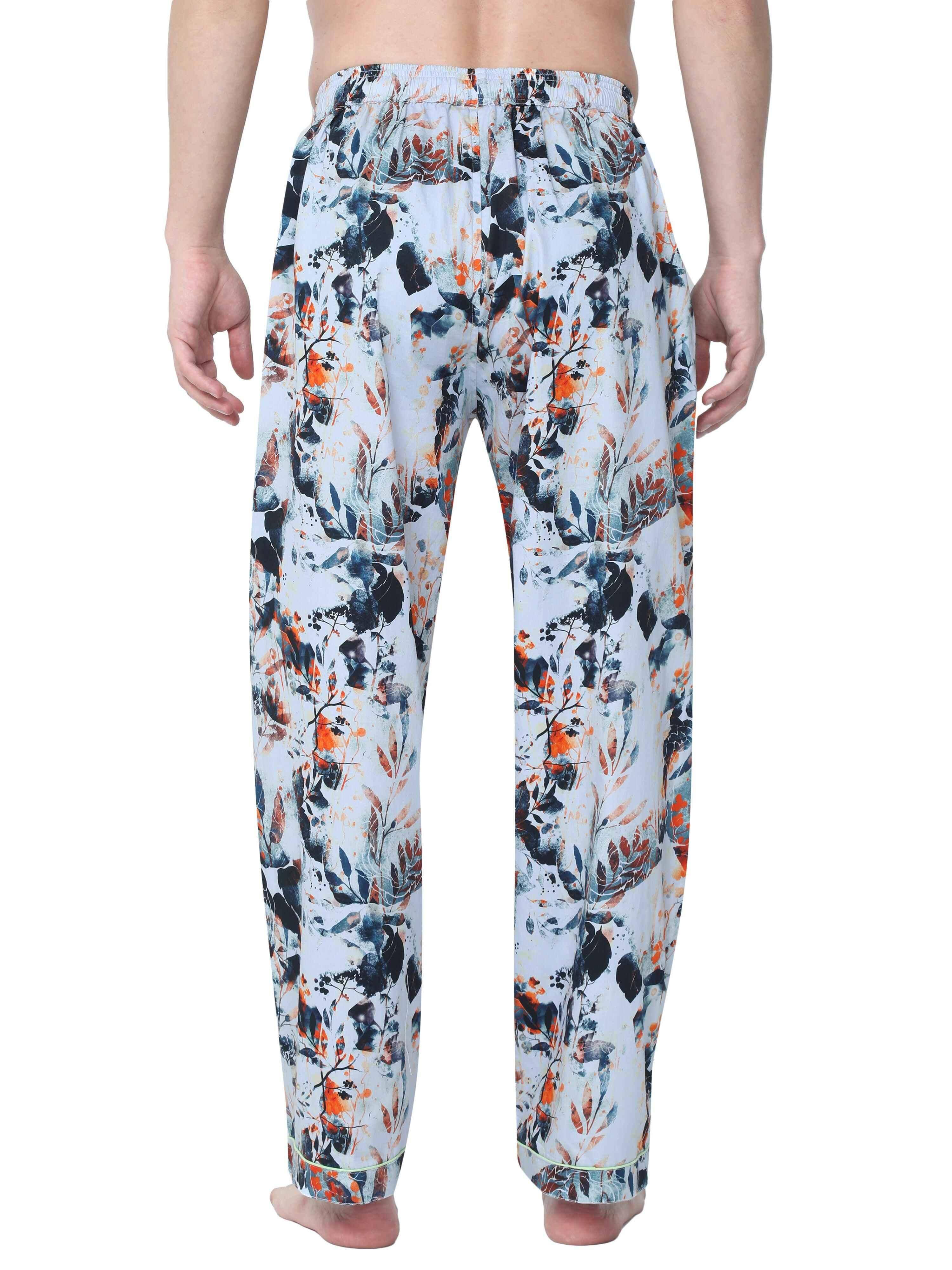 GUNIAA MEN'S JAMES PRINTED FULL PANT - Guniaa Fashions