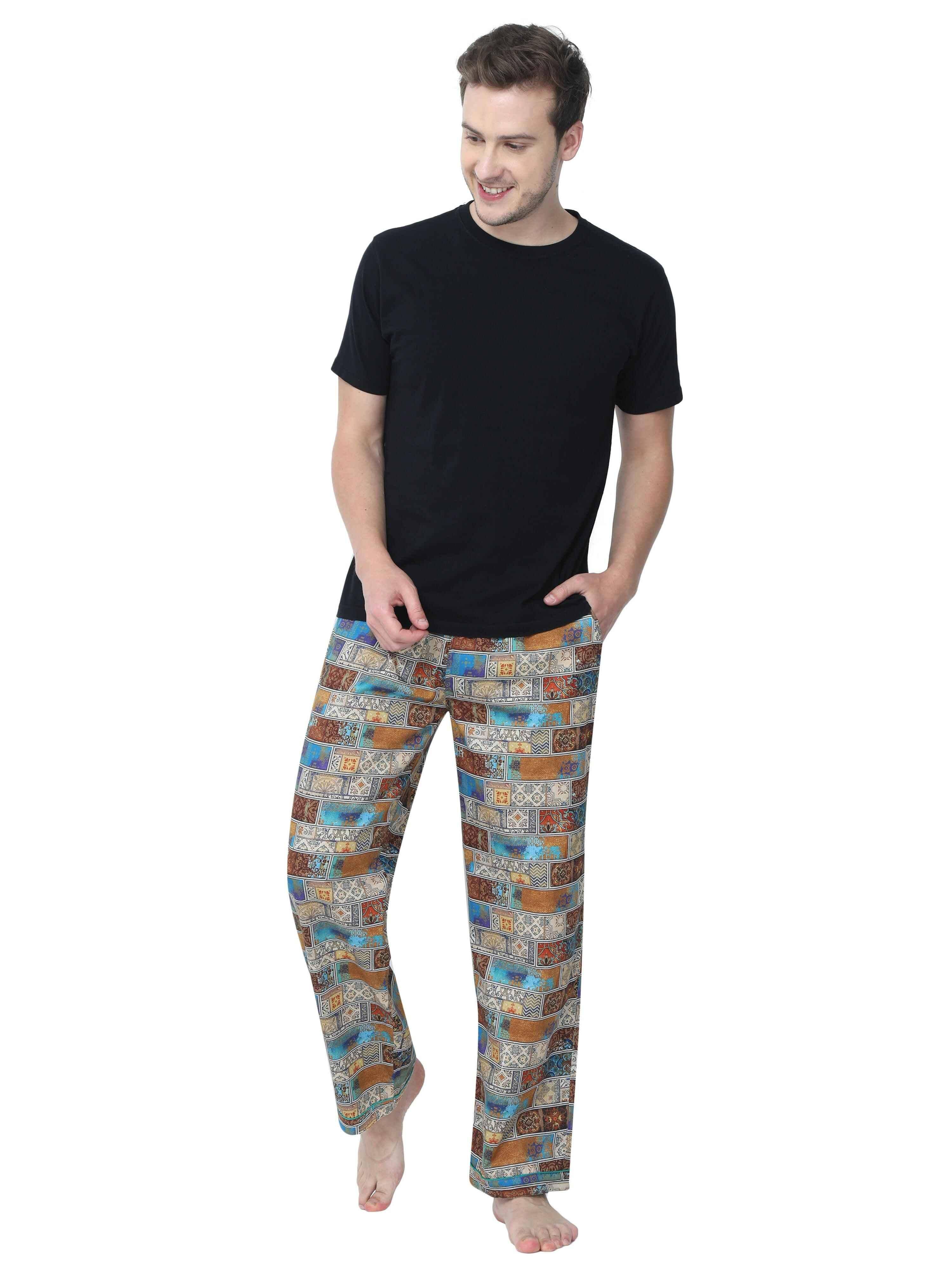 GUNIAA MEN'S KING PRINTED FULL PANT - Guniaa Fashions