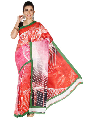 Guniaa Women Digital Printed Sarees - Guniaa Fashions