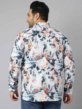James Digital Printed Shirt Men's Plus Size - Guniaa Fashions