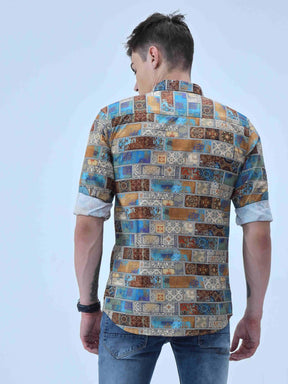 King Mens Digital Printed Casual Shirt - Guniaa Fashions