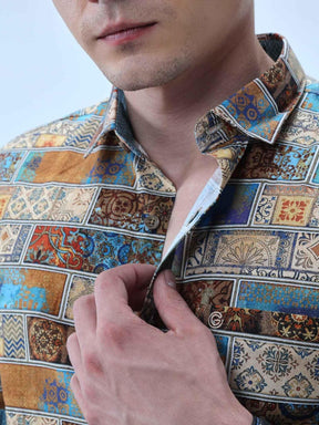 King Mens Digital Printed Casual Shirt - Guniaa Fashions