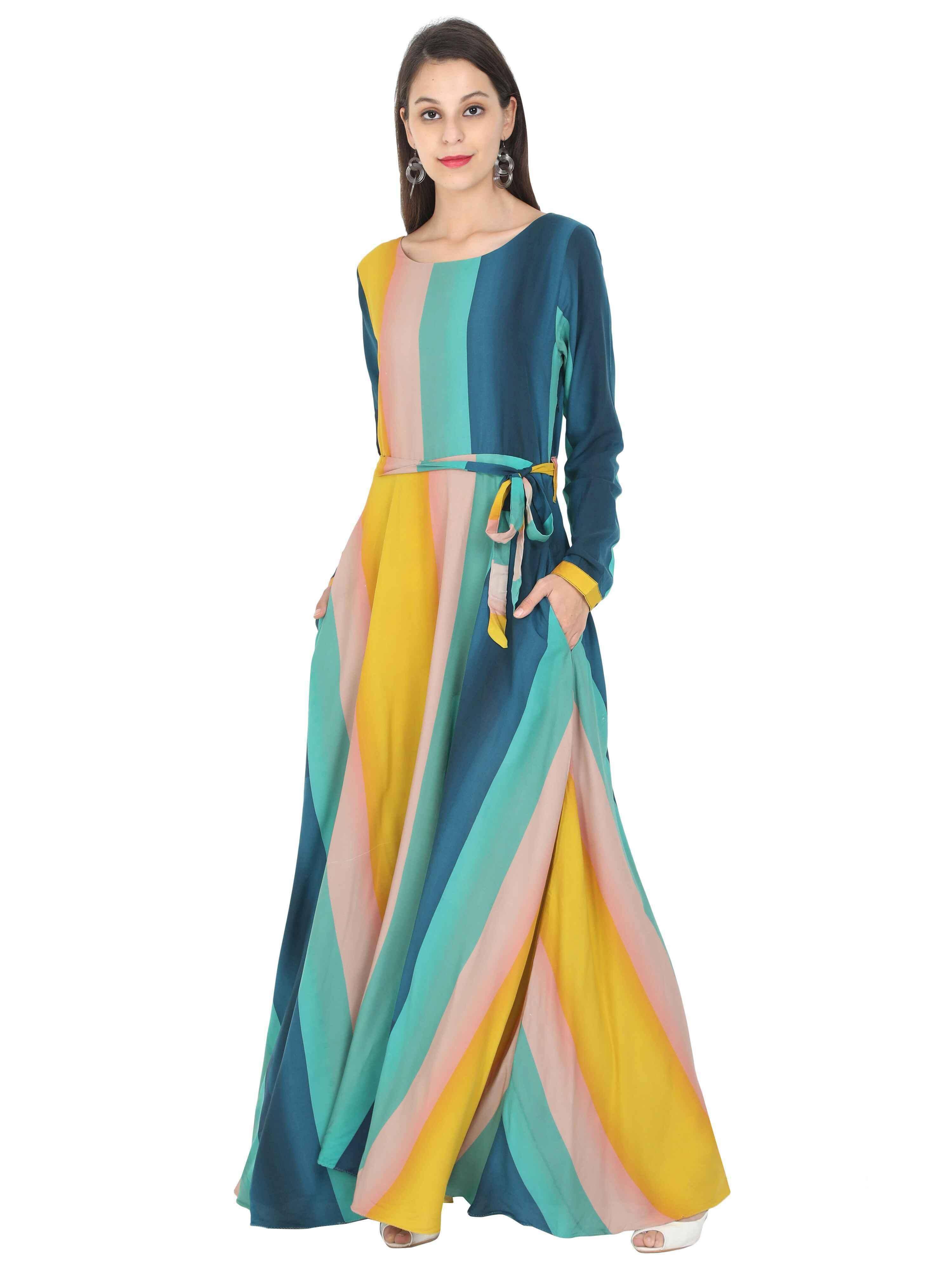 Ombre Hue Maxi - Guniaa Fashions