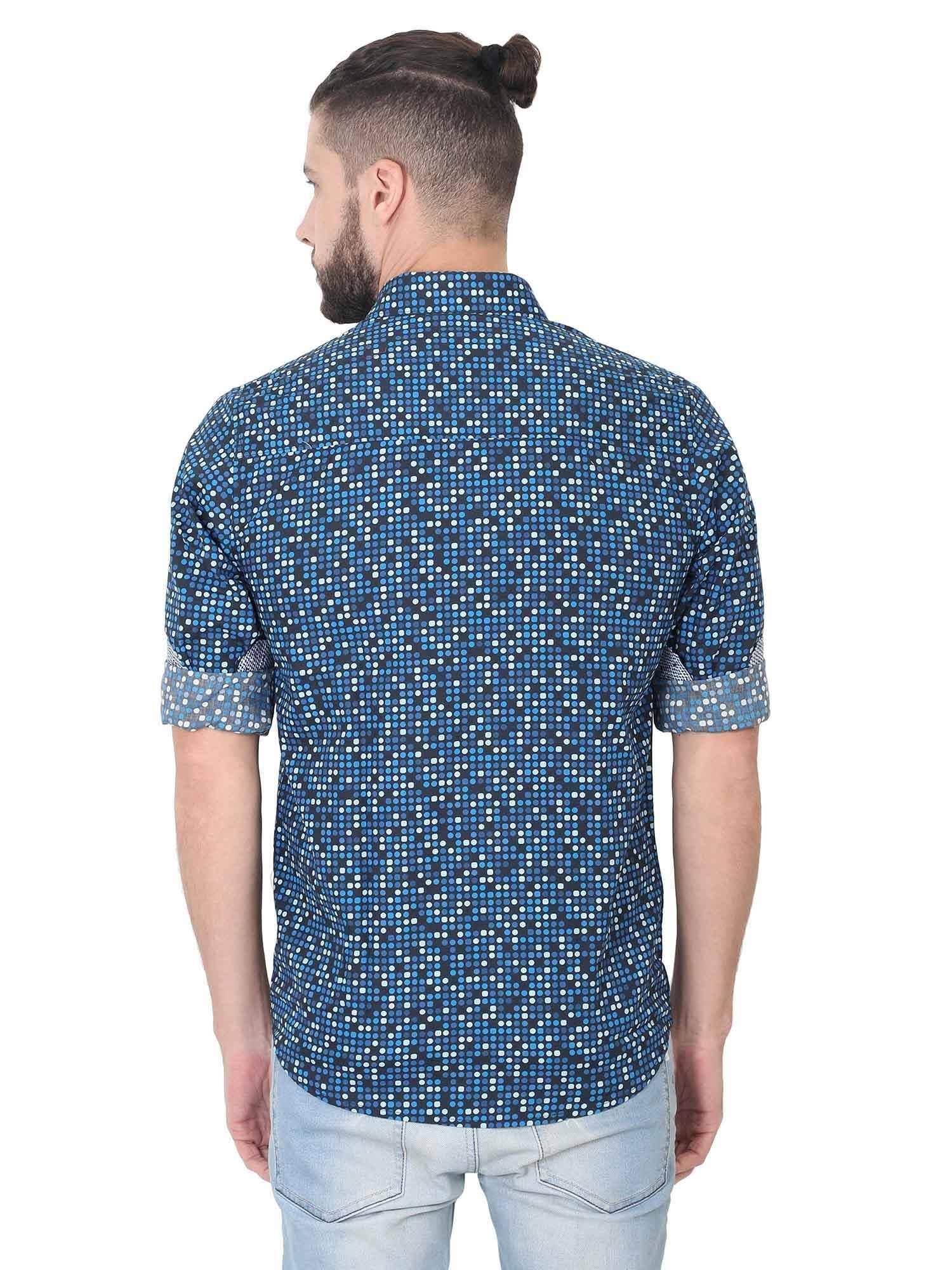 Pac Men's Printed Casual Shirt - Guniaa Fashions