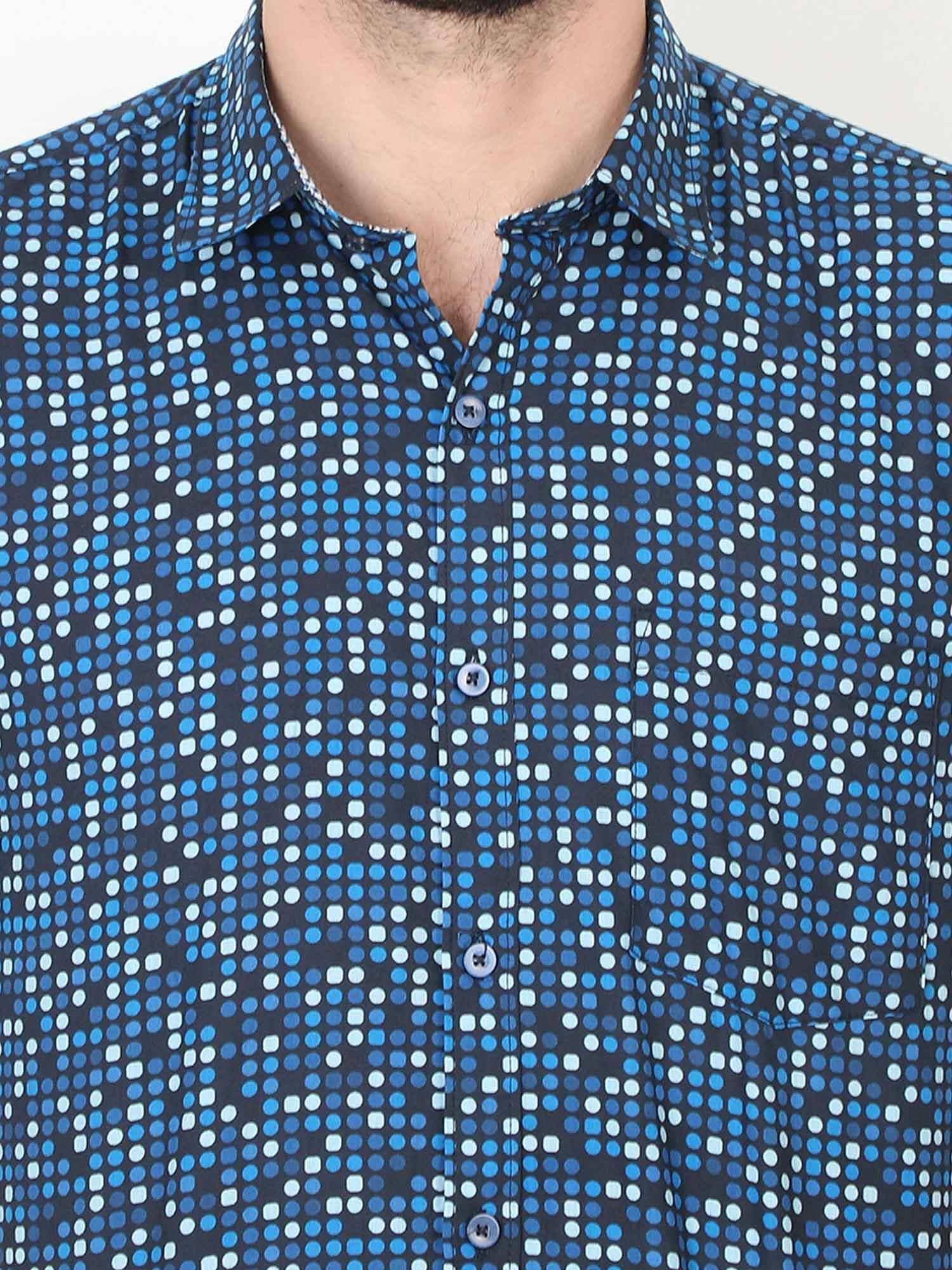 Pac Men's Printed Casual Shirt - Guniaa Fashions