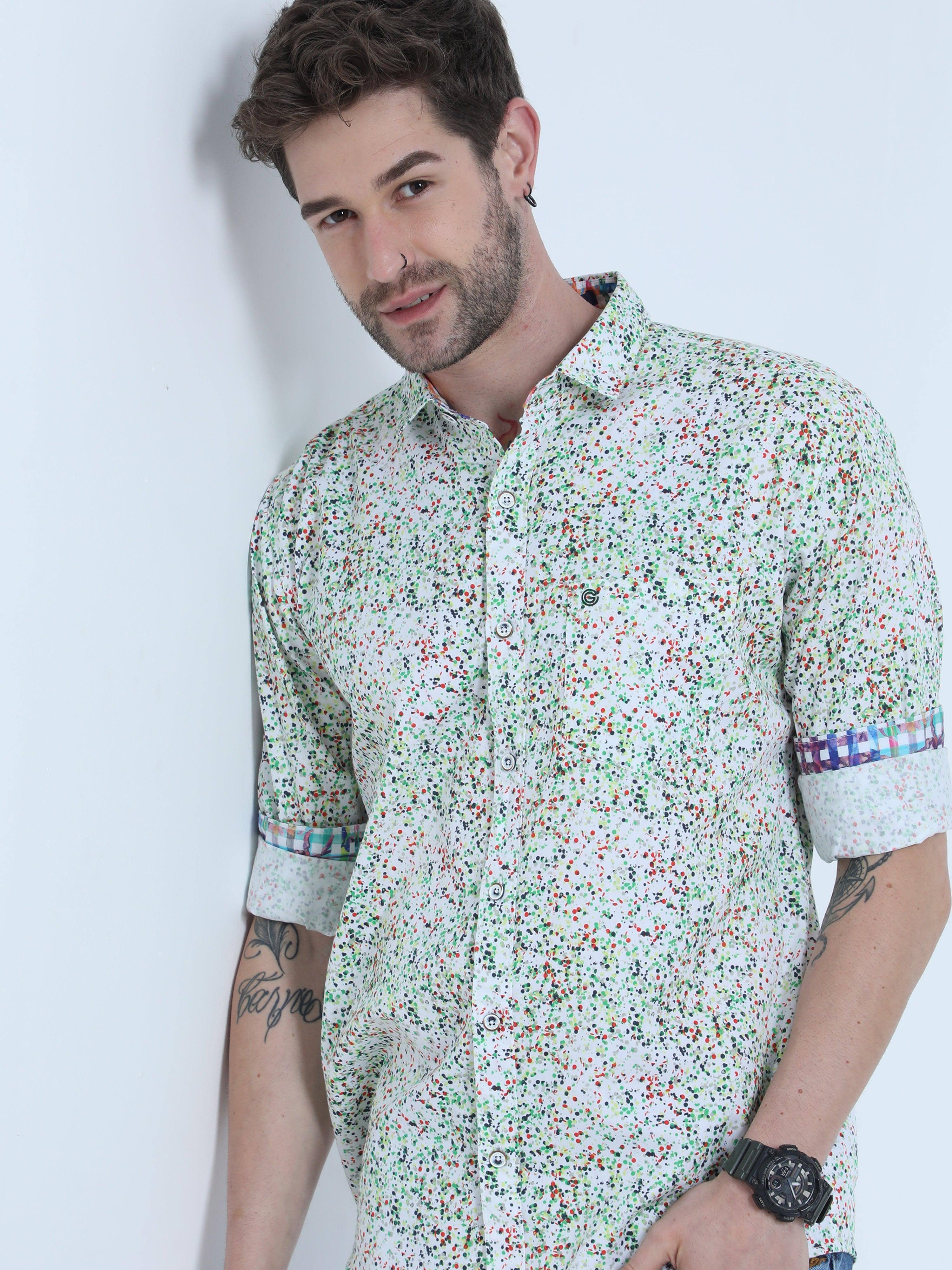 Philip Men's Printed Casual Shirts - Guniaa Fashions