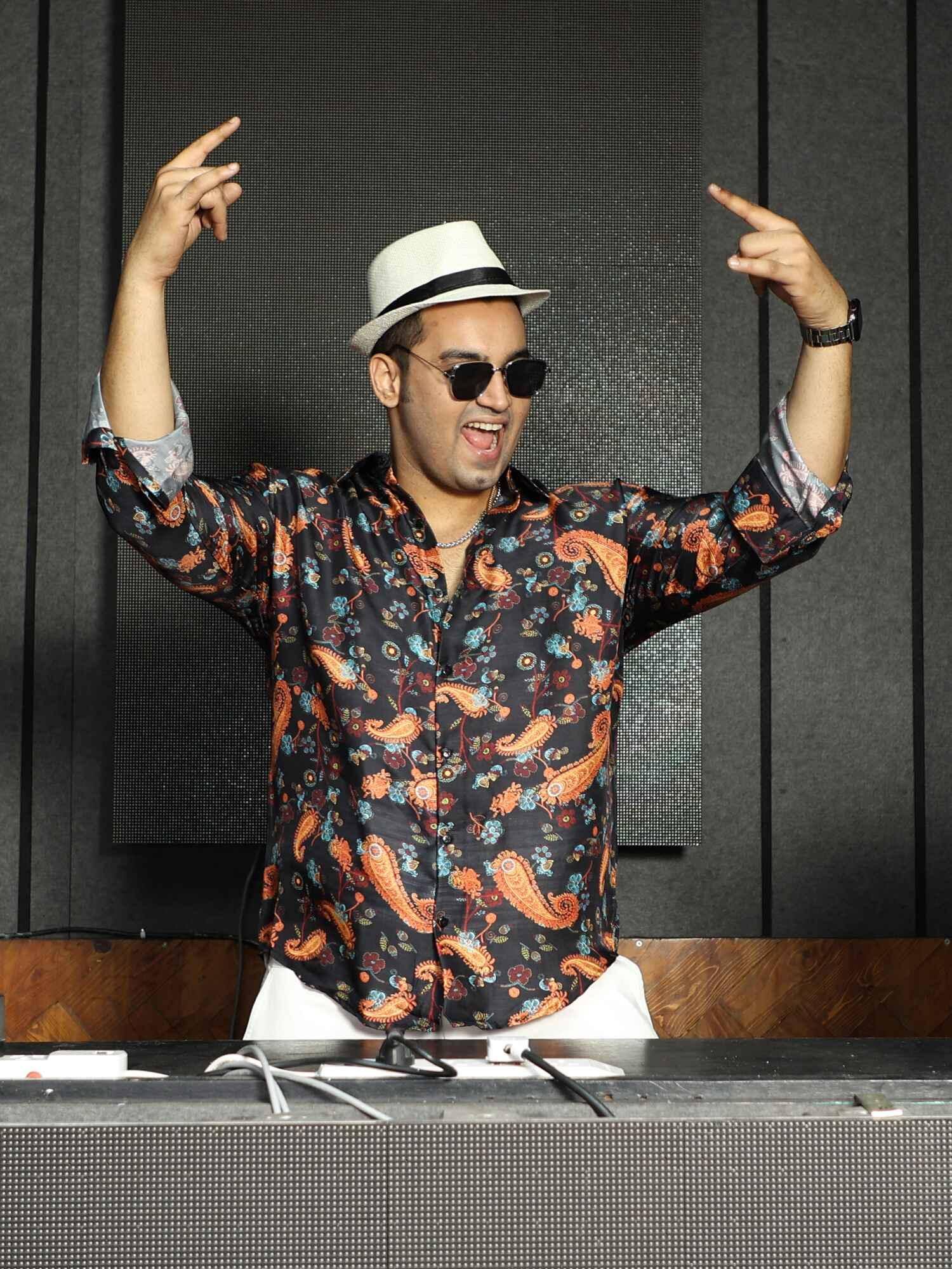 Royal Festive Floral Printed Silk Full Shirt Men's Plus Size - Guniaa Fashions