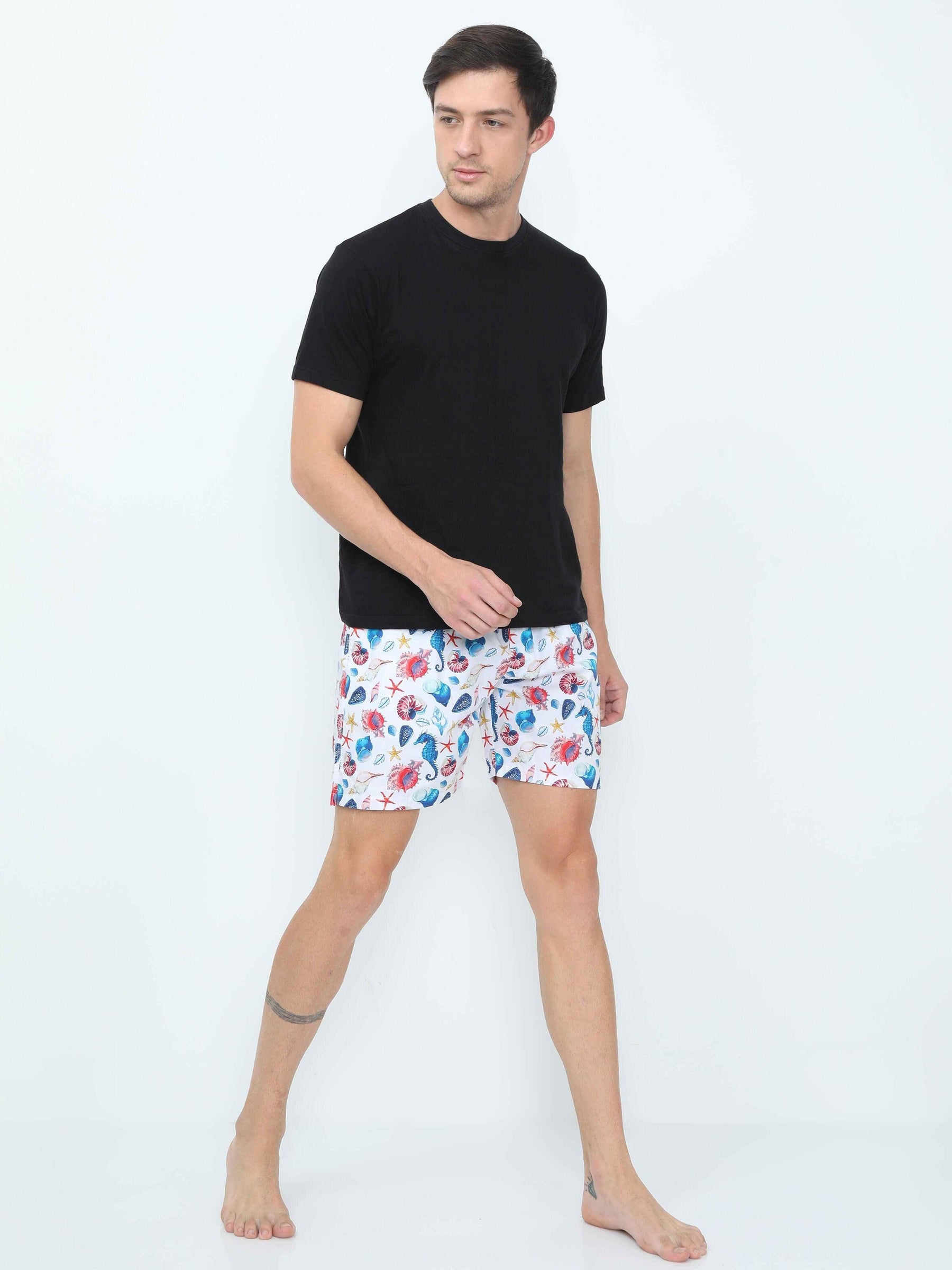 Sea Breeze Digital Printed Men's Boxer - Guniaa Fashions