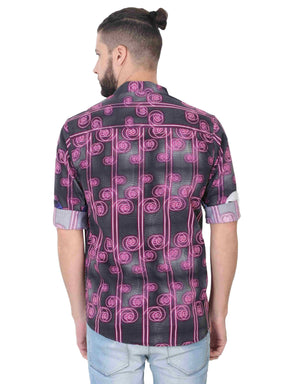Spiral Men's Printed Casual Shirt - Guniaa Fashions