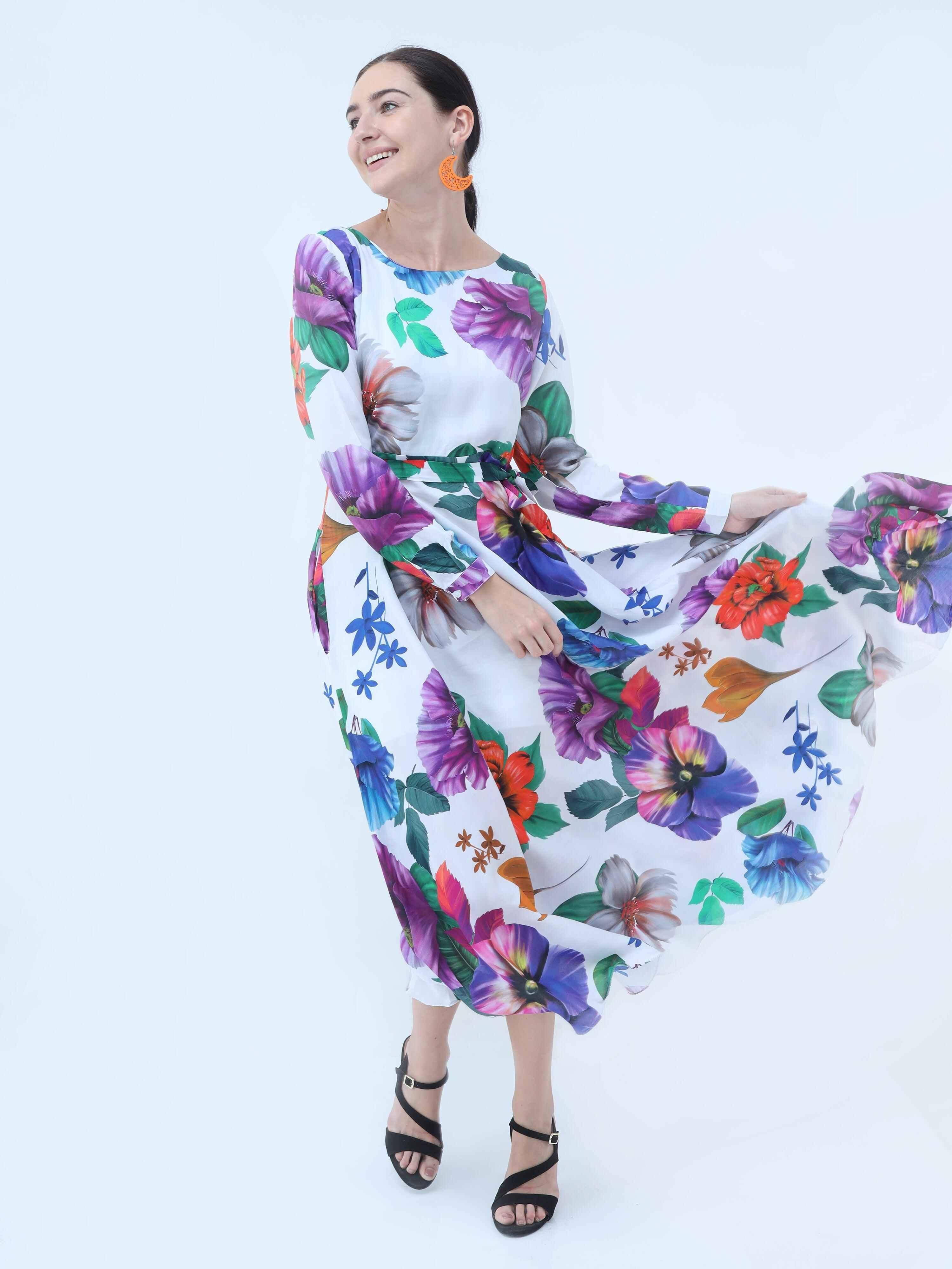 Spring Inspired Maxi - Guniaa Fashions