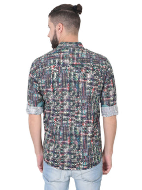Stephen Men's Printed Casual Shirt - Guniaa Fashions