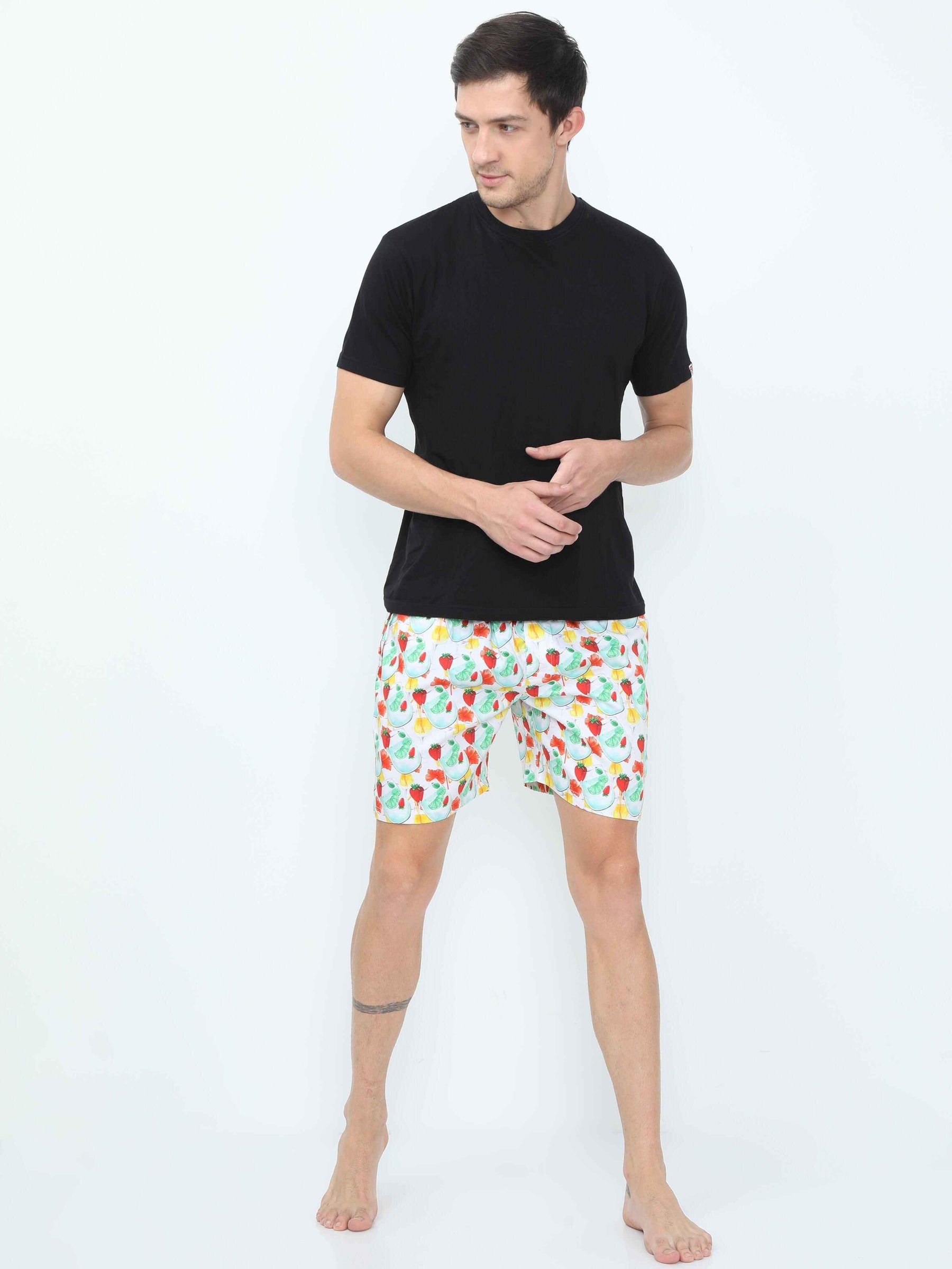 Strawberry Digital Printed Men's Boxer - Guniaa Fashions