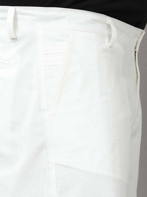 White Shorts Men's Plus Size - Guniaa Fashions